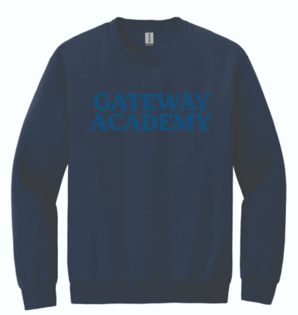 "Gateway Academy" PUFF Crewneck Sweatshirt