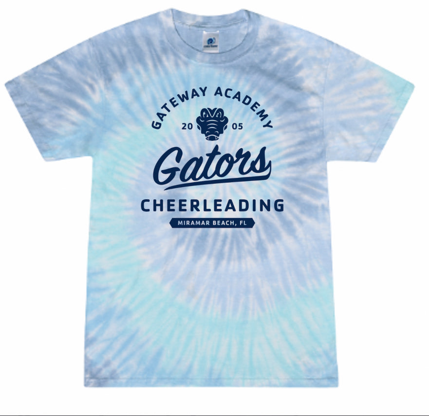 Gators Cheer-Tie Dye T-Shirt