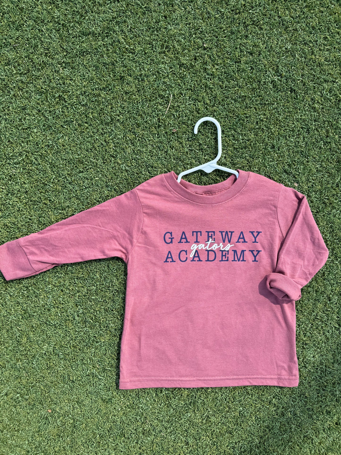 Toddler Exclusive "Scripted Gator" L/S T-Shirt